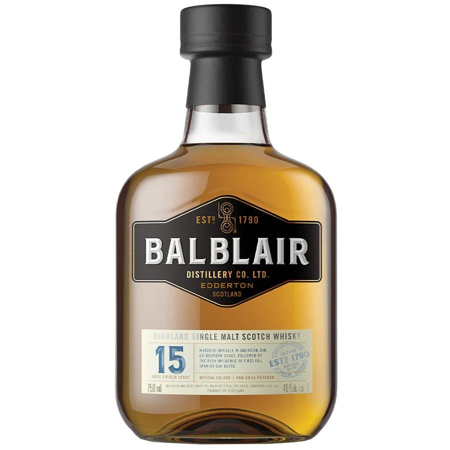 Balblair 15 Year Single Malt Scotch