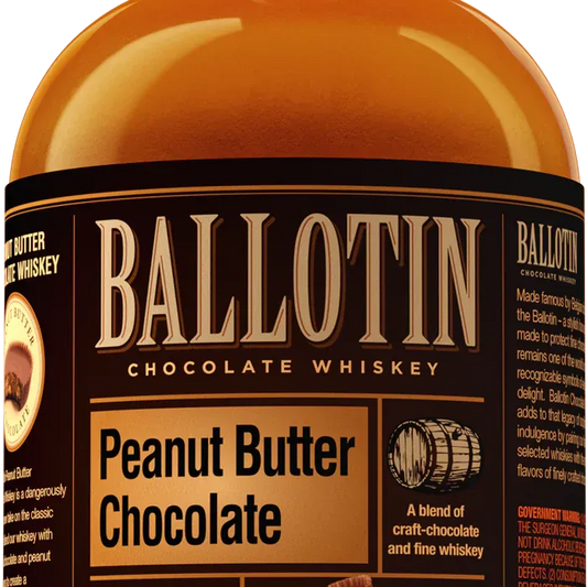Ballotin Peanut Butter Chocolate Whiskey Cream 750ML