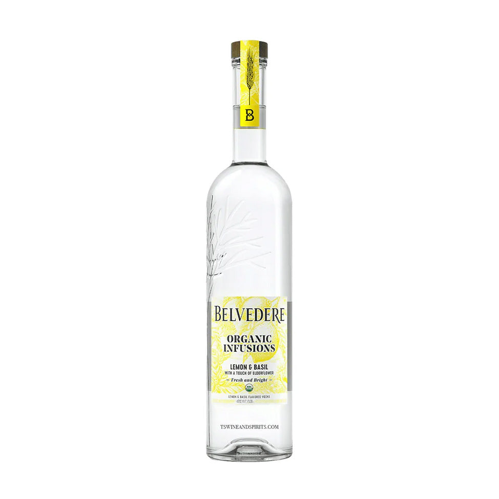 Belvedere Organic Lemon and Basil 10pack 50 ml