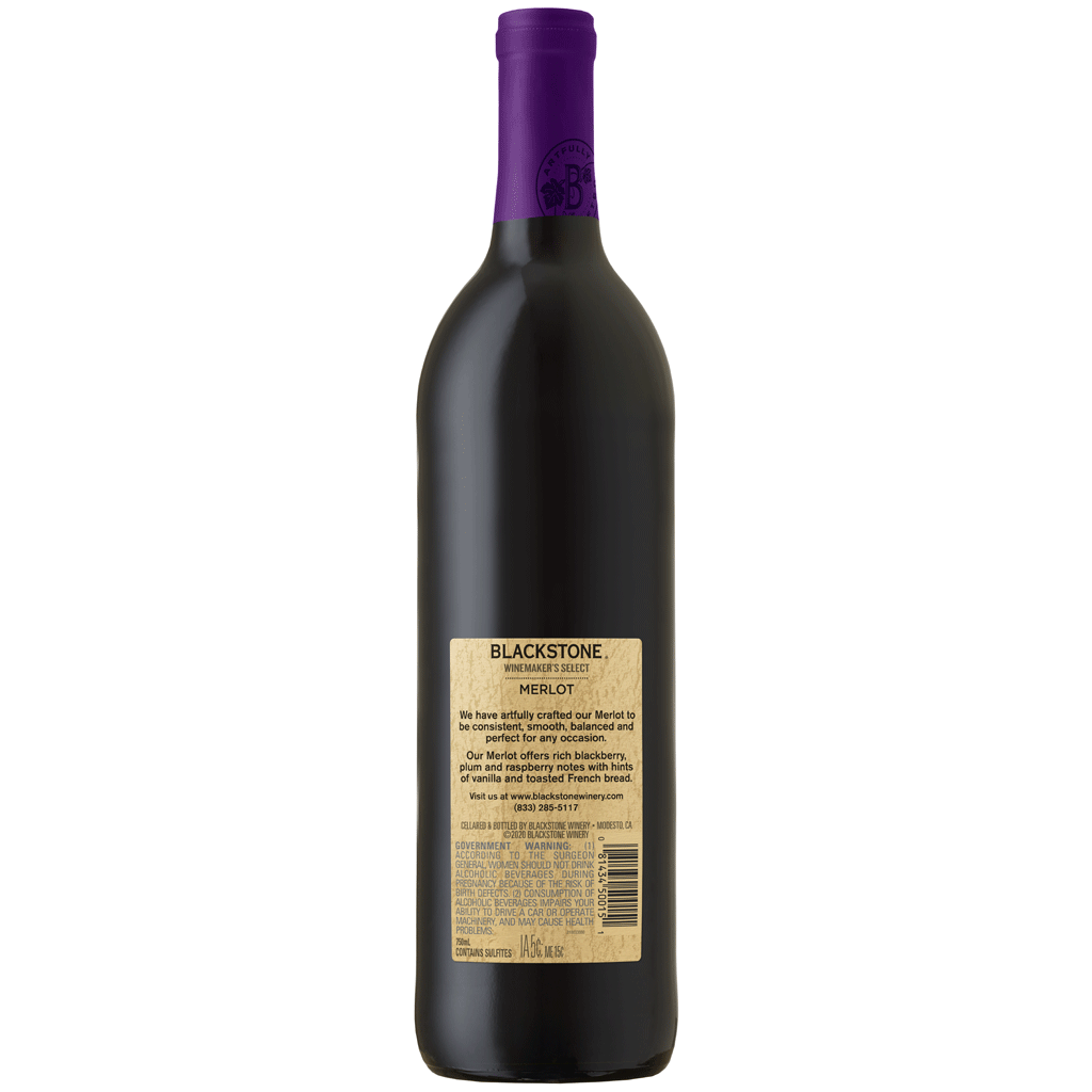 Blackstone Merlot California - 750ML