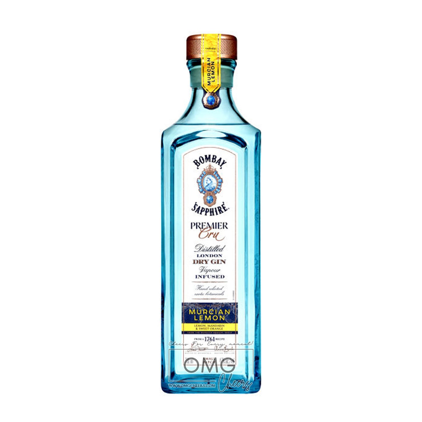 Bombay Sapphire Murcian Lemon Distilled London Dry Gin 700ml