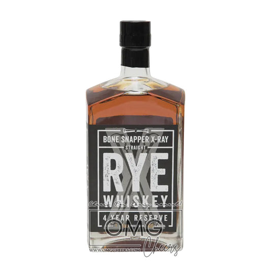 Bone Snapper X-Ray Rye Whiskey 4 Year Reserve 750ml