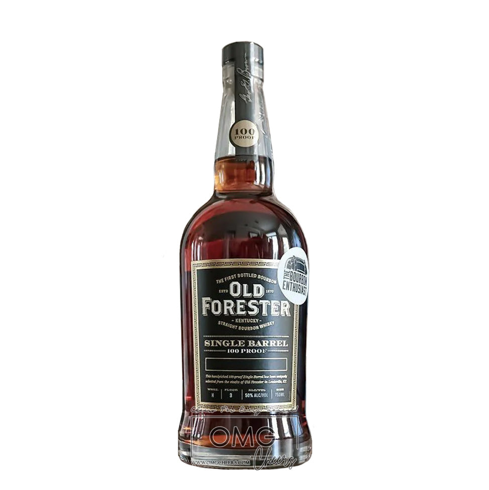 Bourbon Enthusiast x Old Forester Barrel Proof Selection H-3 750 ml