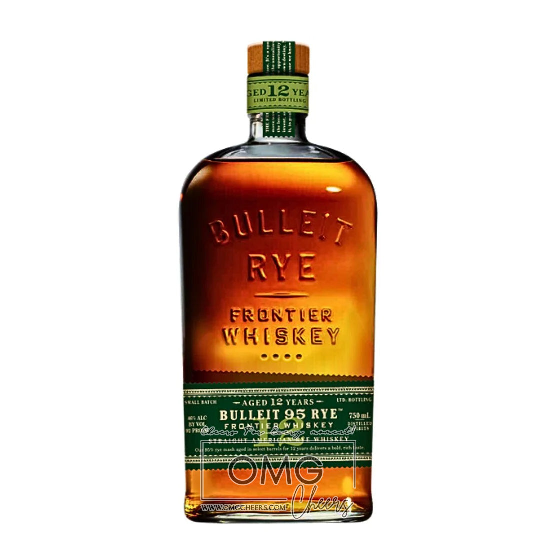 Bulleit 95 Rye Frontier Whiskey 12 year 750 ml