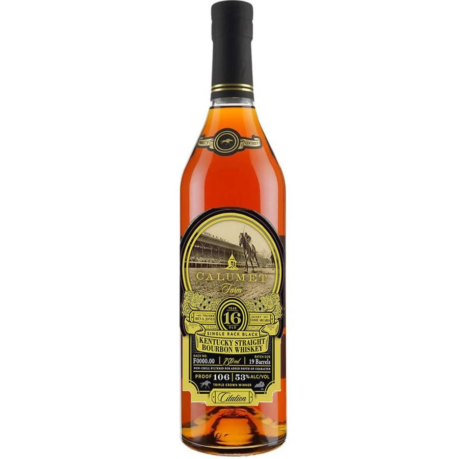 Calumet Farms Single Rack Black 16Yr Bourbon
