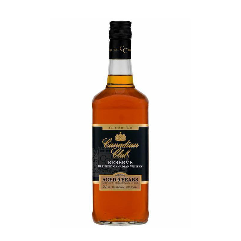 Canadian Club 9 Year Old Reserve Canadian Whisky 750 ml