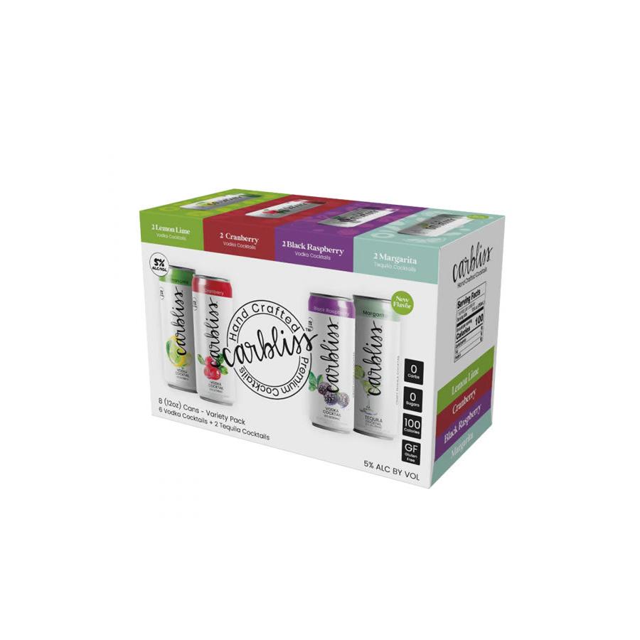 Carbliss Vodka Cocktails Variety Pack