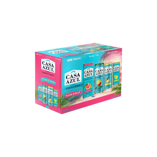 Casa Azul Playa Pack Tequila Soda Variety Pack