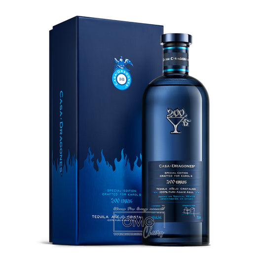Casa Dragones x Karol G 200 Copas Cristalino 750ML