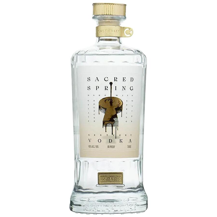 Castle and Key Sacred Spring Vodka