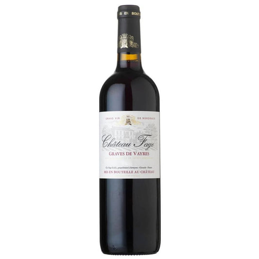 Chateau Fage Graves de Vayres Rouge
