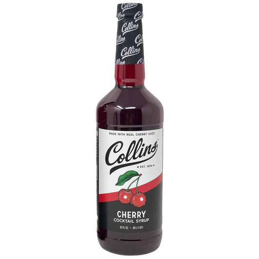 Collins Cherry Cocktail Syrup 