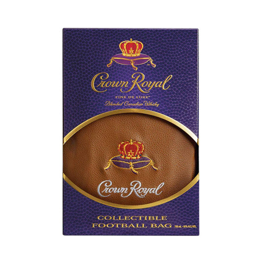 Crown Royal Football Bag Gift Set 750 ml