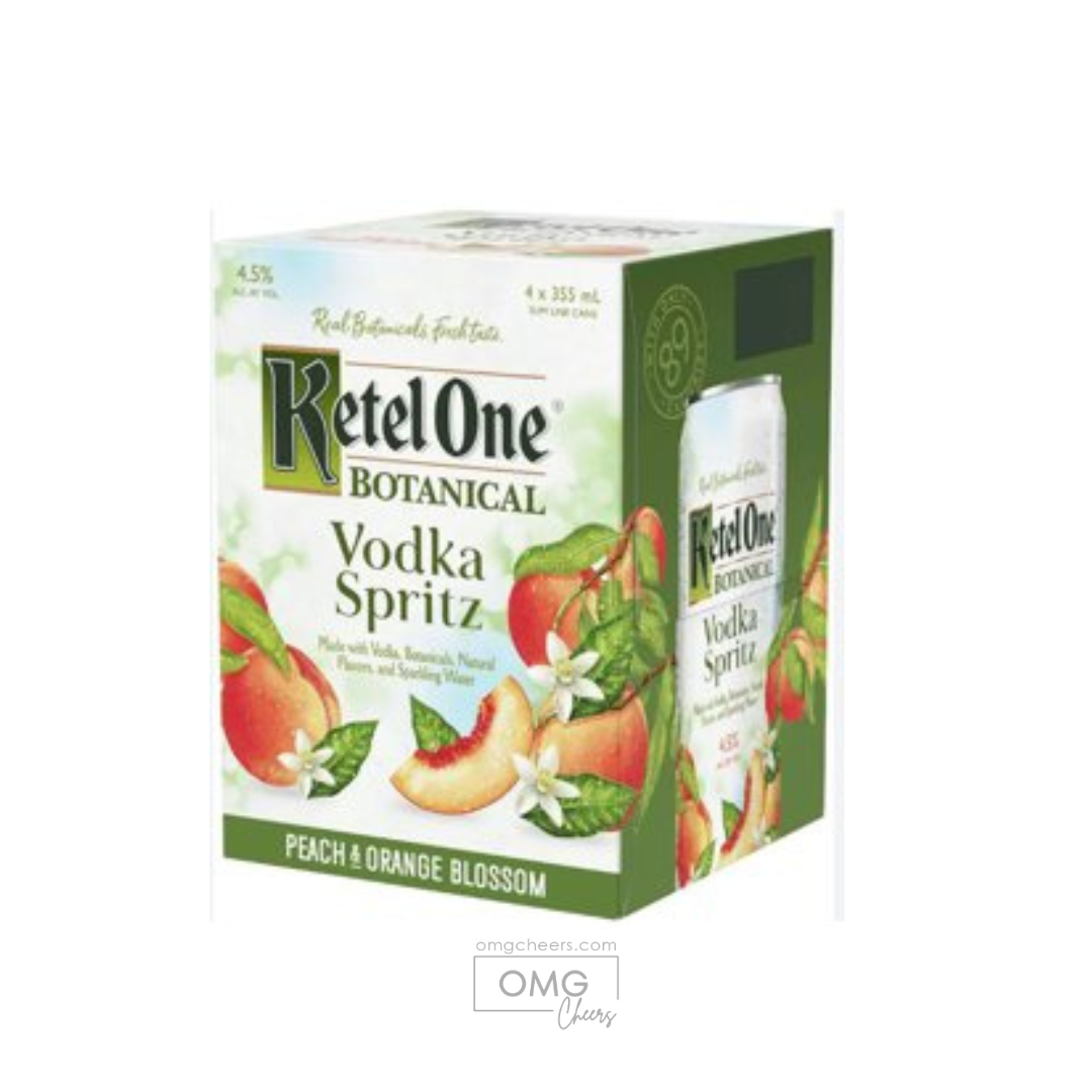 Ketel One Peach and Orange Blossom Mini Pack 12x50ml