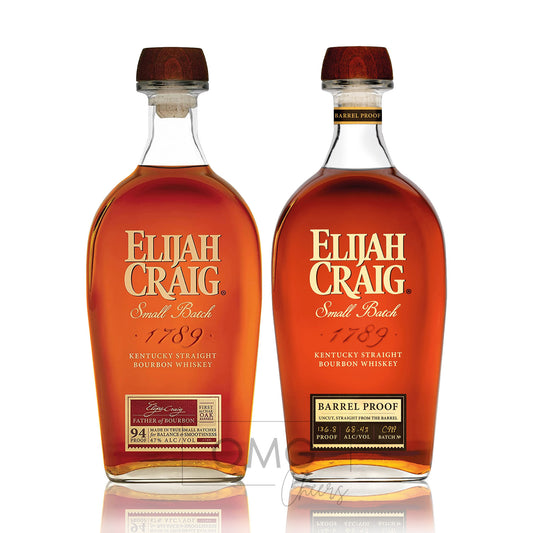 Elijah Craig BBN Small Batch 750ML  &  Elijah Craig barrel proof Small Batch 10 year 750ML