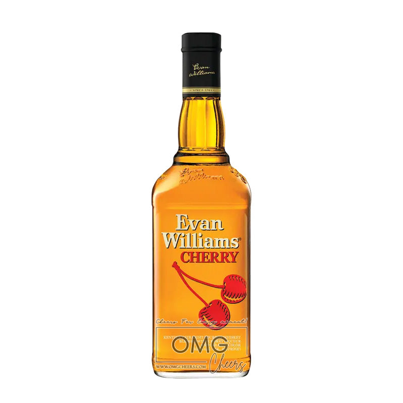 Evan Williams Cherry Bourbon Whiskey 750 ml