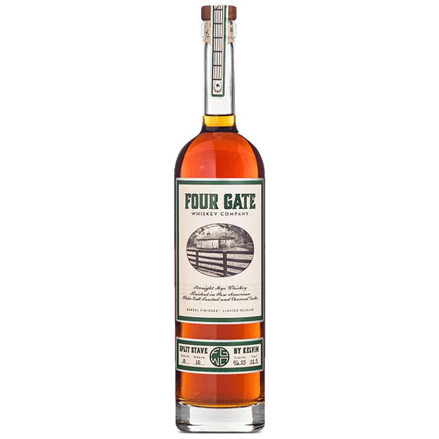 Four Gate Batch 10 Split Stave by Kelvin Rye Whiskey 