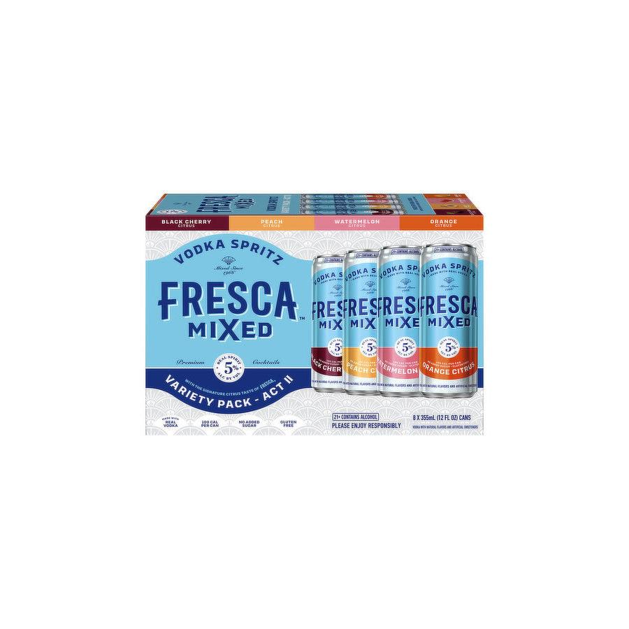 Fresca Mixed Vodka Variety Spritz Act II
