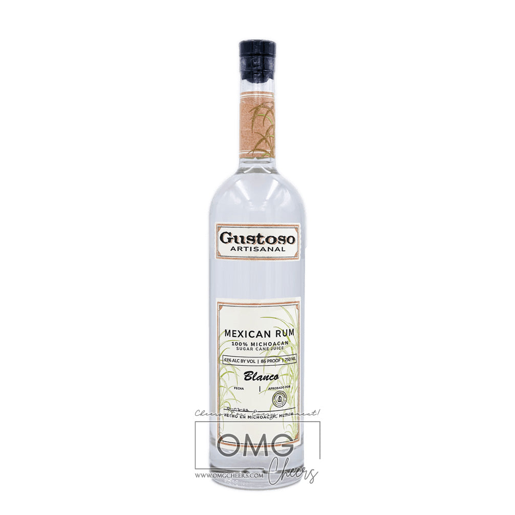 GUSTOSO ARTISANAL MEXICAN RUM BLANCO 1 L