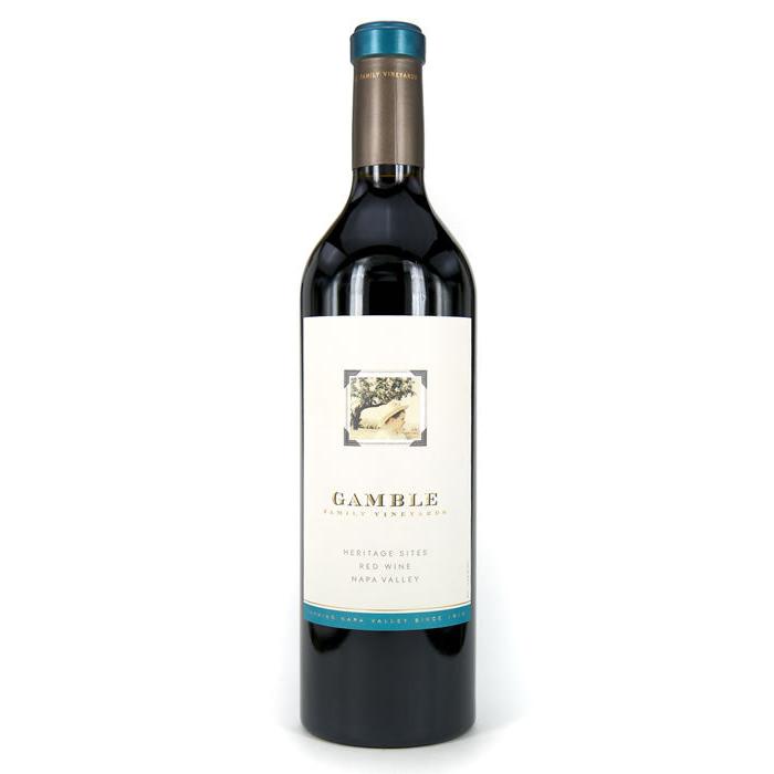 Gamble Family Vineyards Heritage Sites Red