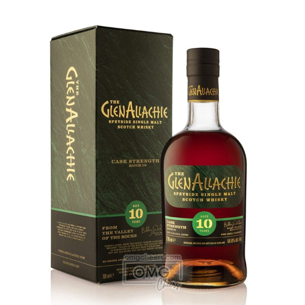 GlenAllachie Cask Strength 10 Year 700ml