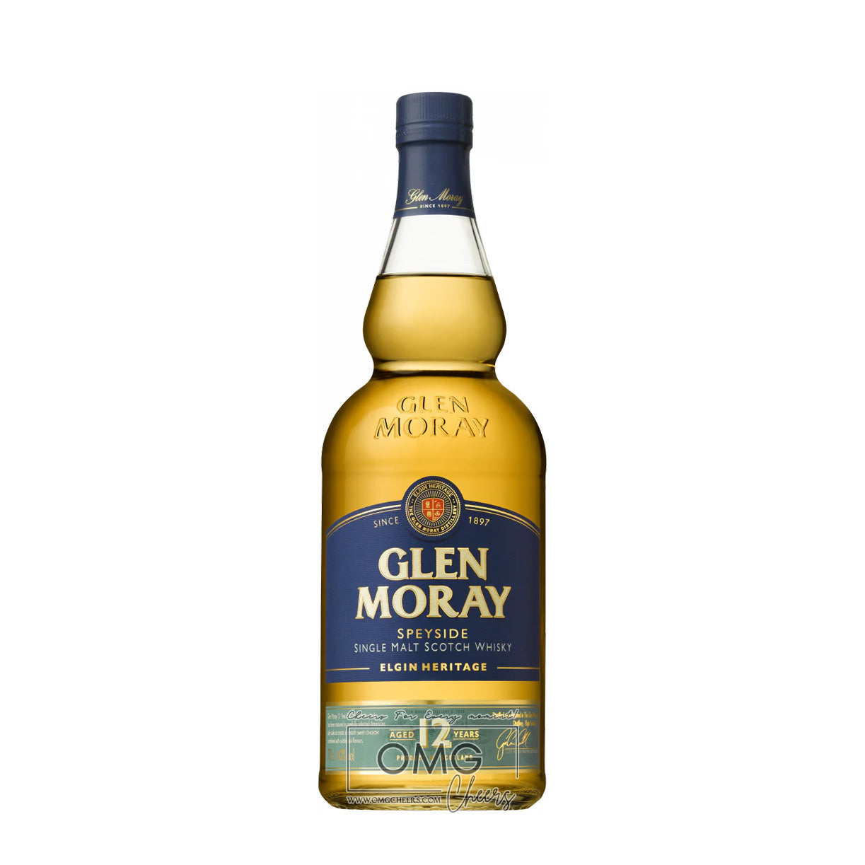 Glen Moray Single Malt Scotch Whiskey 12 year 750ml