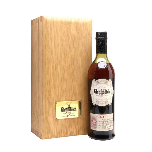 Glenfiddich 40 Year Old Single Malt Scotch Whisky 750ml