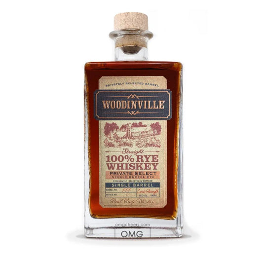 Woodinville Rye Single Barrel Cask Strength Barrel 7930 750ml