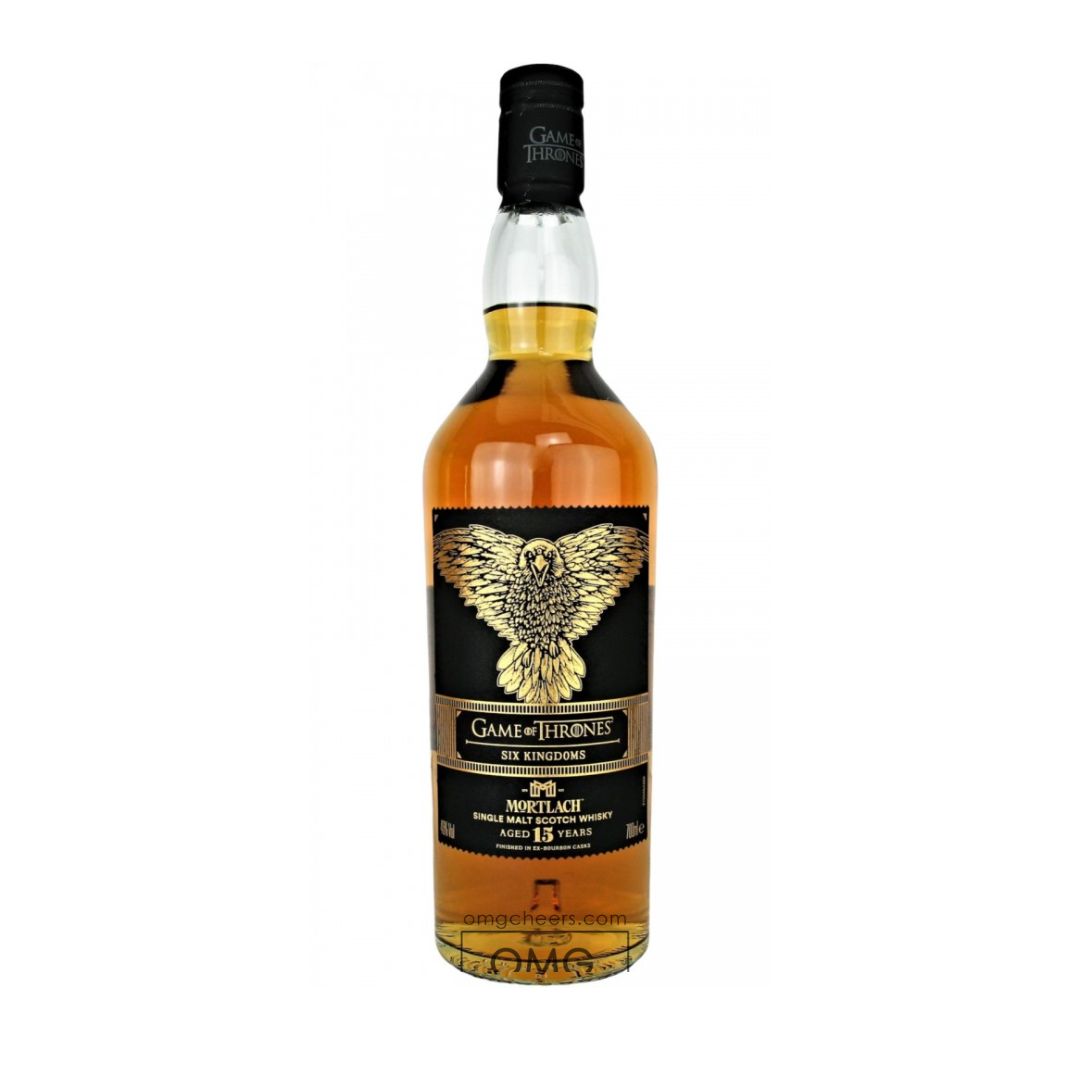 Game of Thrones Six Kingdoms Mortlach single malt 15 years single malt 92pf 750 ml