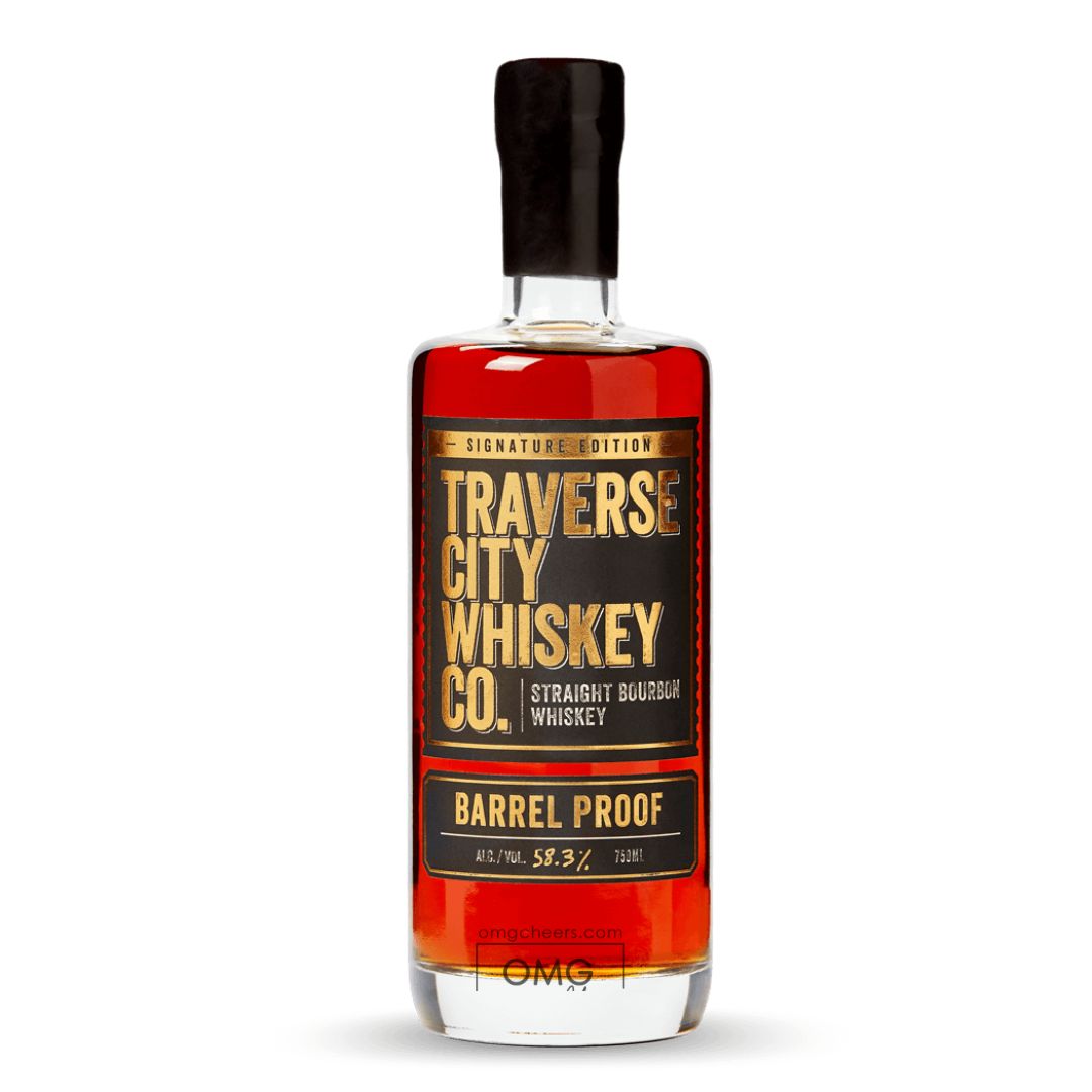 Traverse City Barrel Proof Straight Bourbon Whiskey 750ml