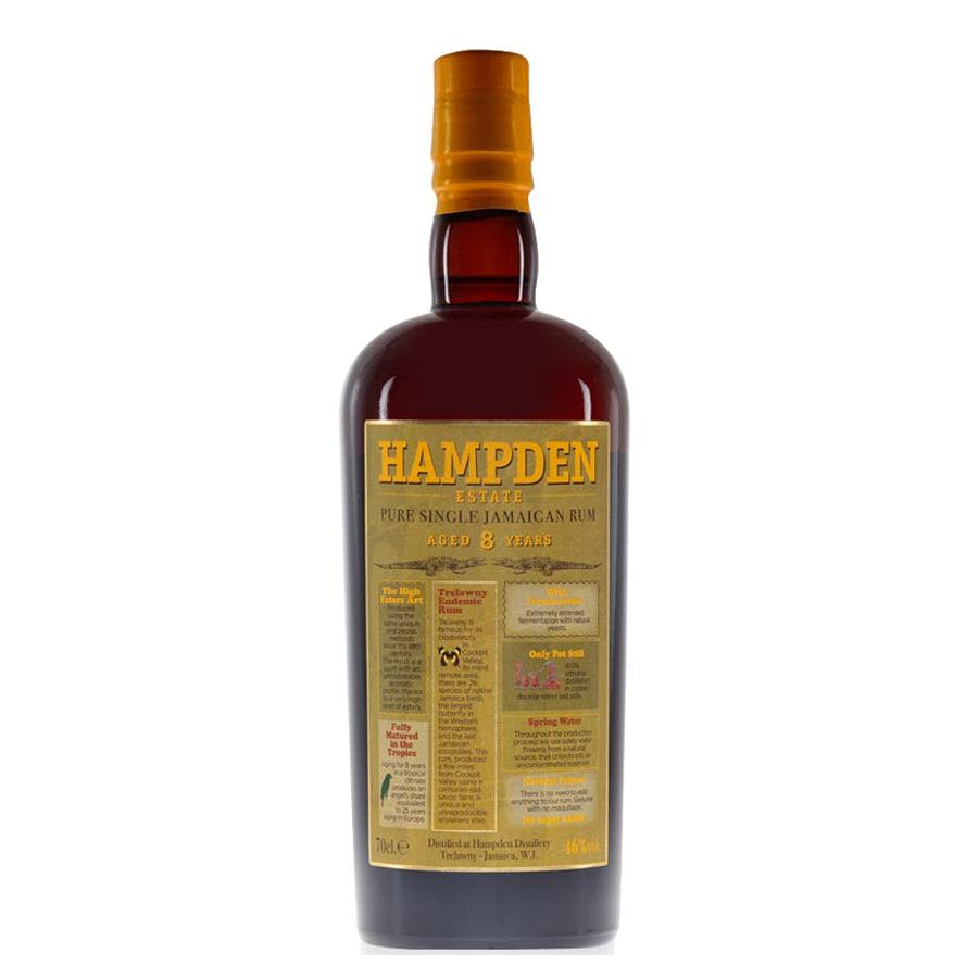 Hampden 8 Year Jamaican Single Estate Rum