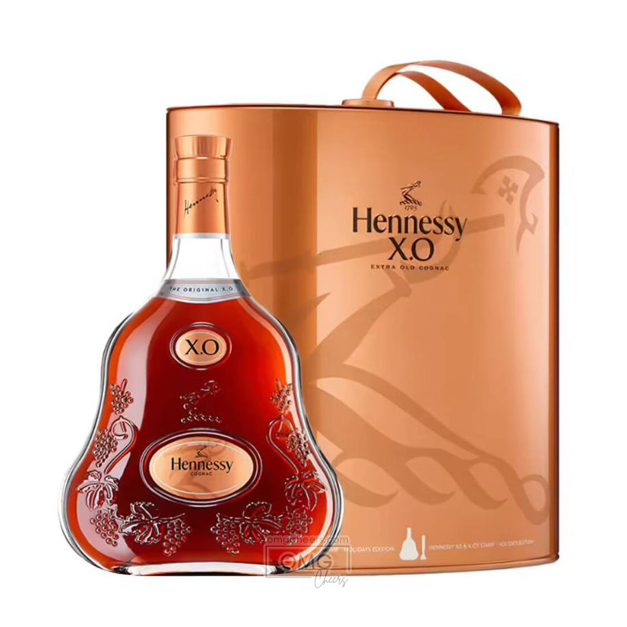 Hennessy XO Holiday with Gift Box and Ice Stamp gift set 750ml