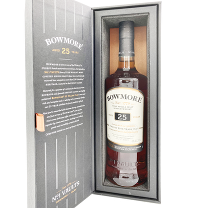 Bowmore 25 Year Single Malt Scotch Whisky - 750ML