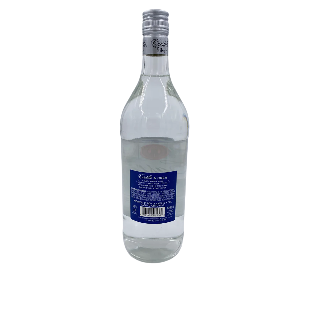 Castillo Rum Silver - 1.0L