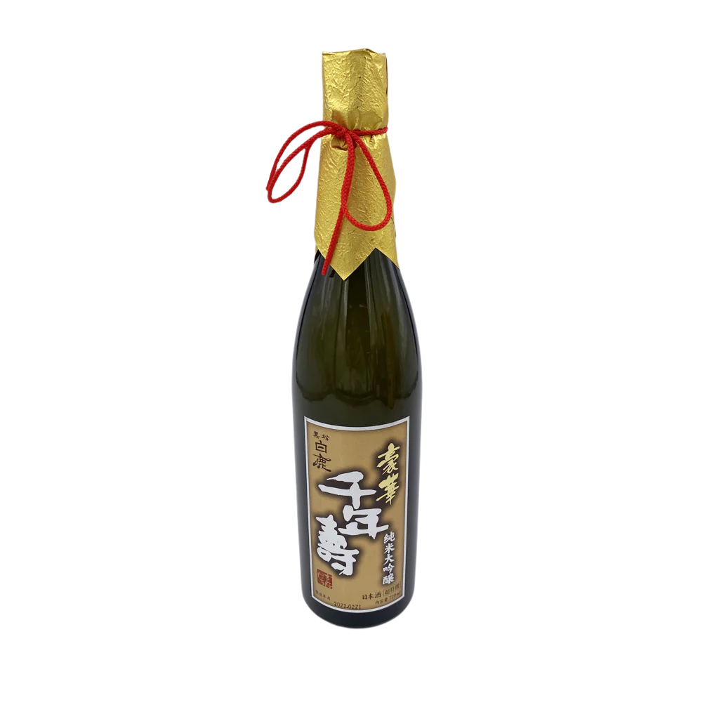 Kuromatsu Hakushika Junmai Daiginjo Sake - 720ML