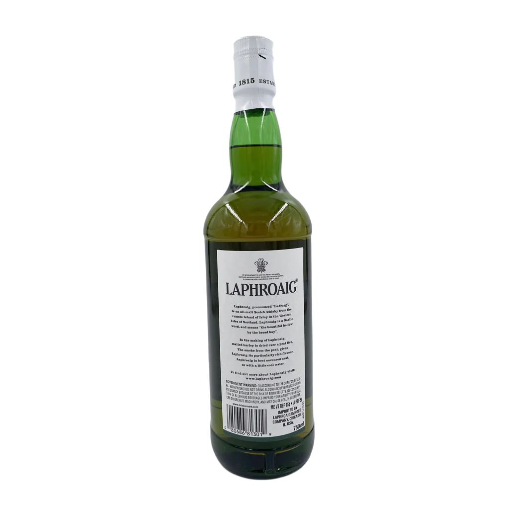 Laphroaig 10 Year Old Single Malt - 750ML