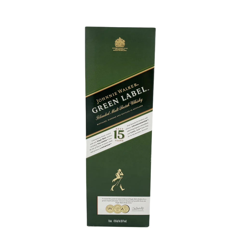 Johnnie Walker Green Label 15 Year - 750ML