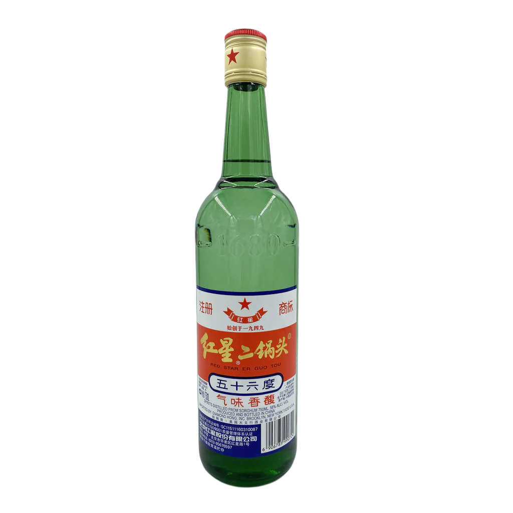 Red Star Er Guo Tou Jiu 56% - 750ML