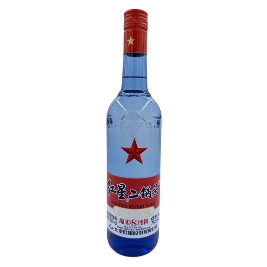 Red Star Er Guo Tou Jiu 53% Red - 750ML