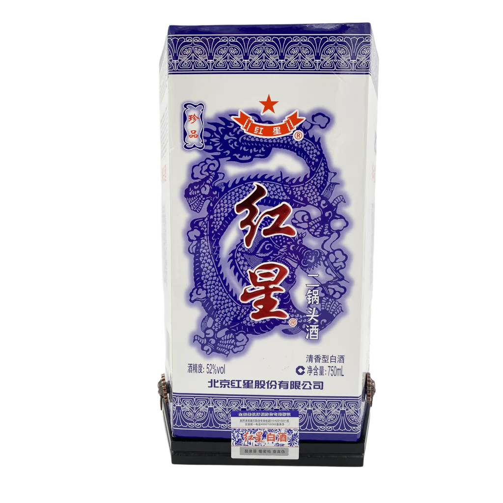 Red Star Er Guo Tou (Qing Hua Ci )Zhen Pin - 750ML