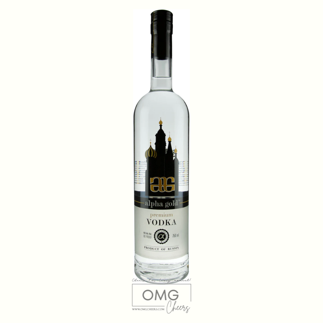 Alpha Gold Vodka 750ML