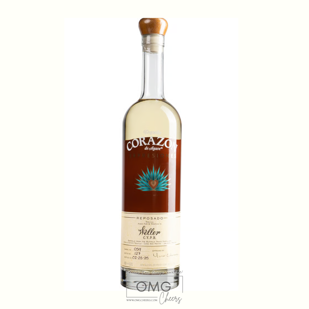 Expresiones del Corazon Tequila Reposado aged in CYPB Barrels 750ML