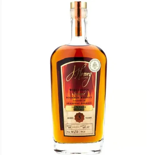 J. Henry La Flamme Reserve 5 Year Bourbon Armagnac Finish 750ML