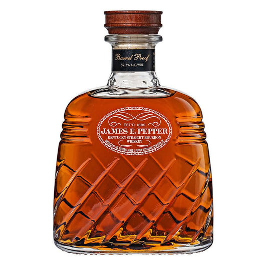 James E. Pepper Decanter Barrel Proof Bourbon