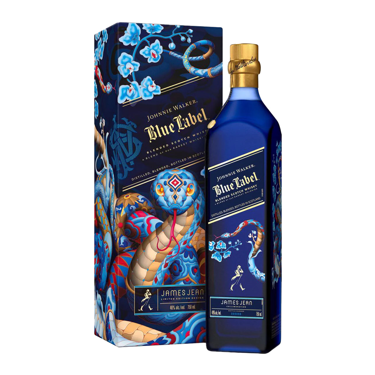 Johnnie Walker Blue YOT Snake - 750 ML