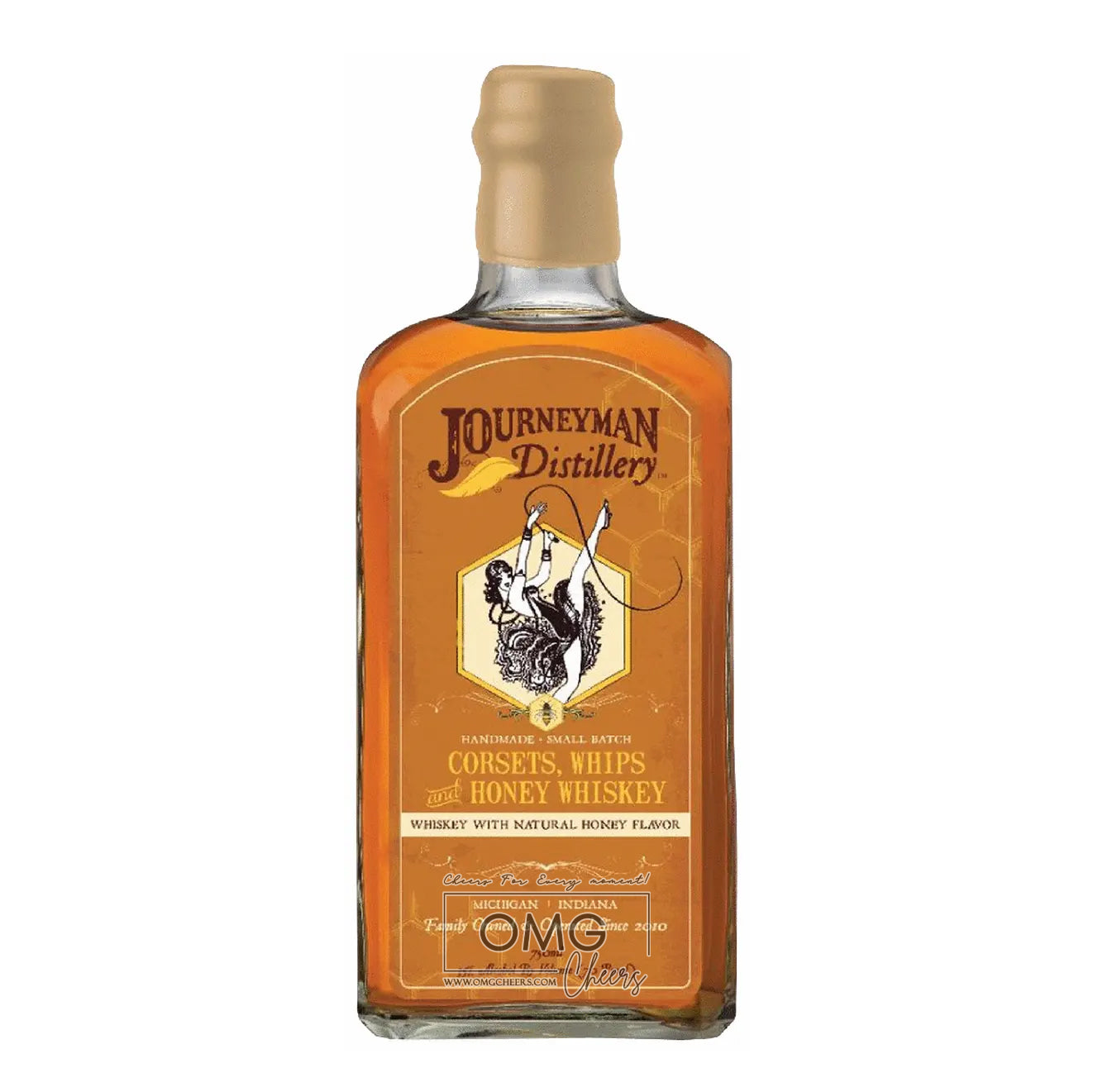 Journeyman Corsets, Whips & Honey Whiskey 750ML