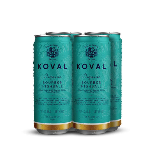 Koval Bourbon Highball 4Pk