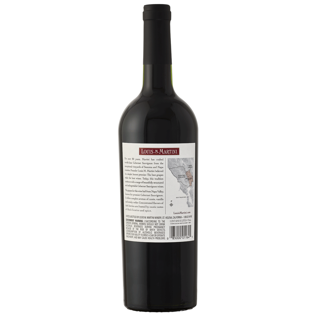 Louis Martini Cabernet Sauvignon Napa  2021 - 750ML