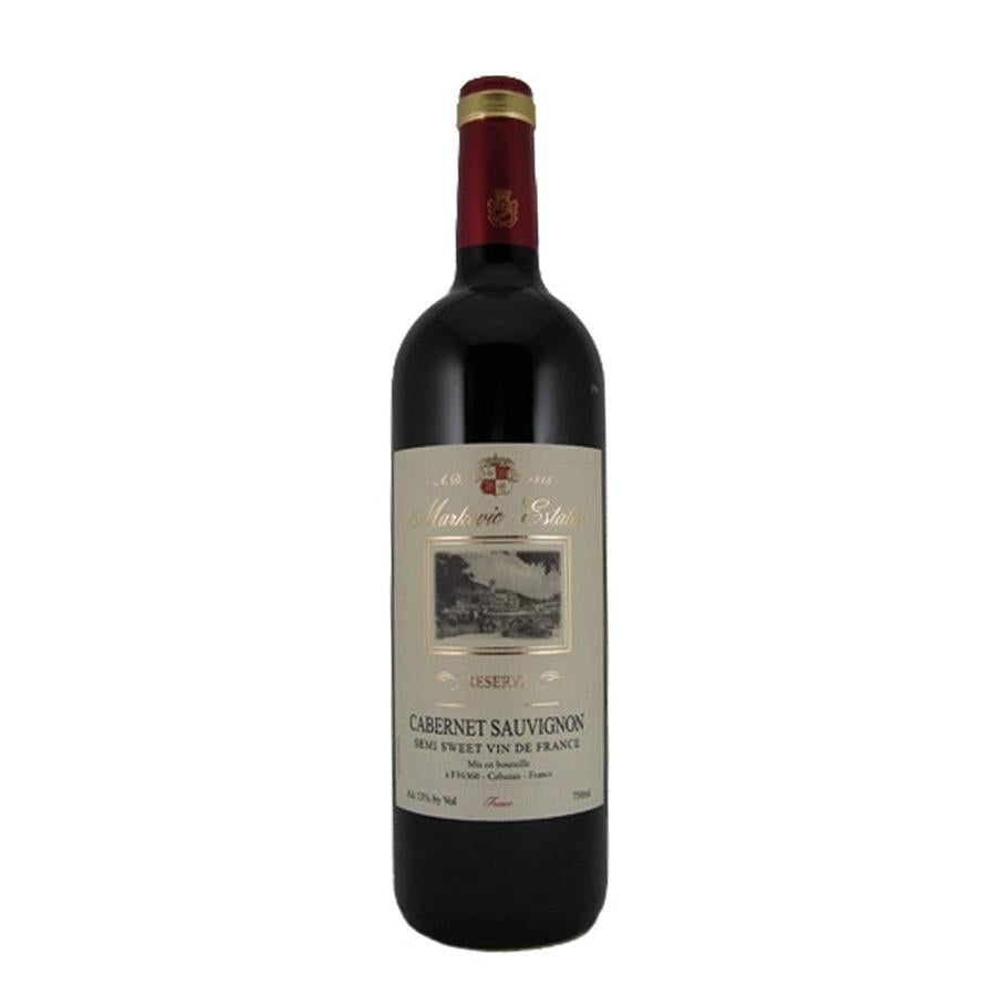 Markovic Estates Cabernet Sauvignon Semi Sweet