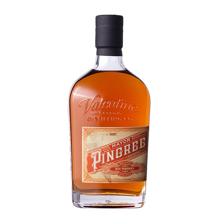 Mayor Pingree Orange Label Rye Whiskey